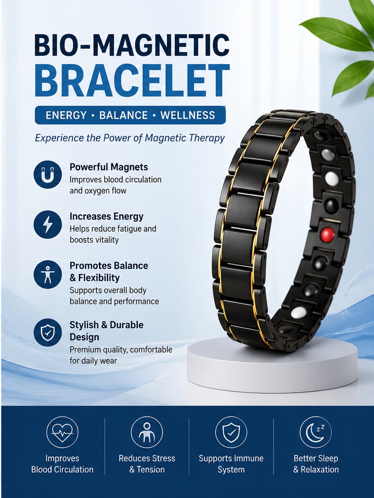 Bio-Magnetic Bracelet — benefits